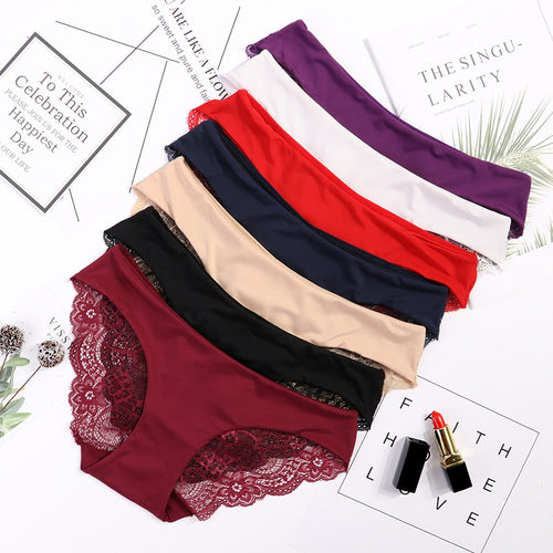 2018 New arrival women's lace panties seamless panty briefs