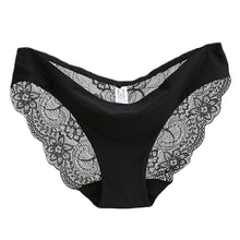 Load image into Gallery viewer, Ladies Underwear Woman Panties Sexy Lace Plus Size Panty Transparent Low-Rise Cotton Briefs Intimates New Hot Sale Dropshipping